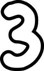 white_num_three static emote