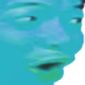 PogLightBlueGlow emote