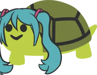 turtlemiku emote
