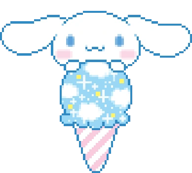 CinnamorollIceCream emote
