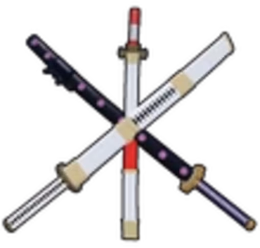 True_Triple_Katana emote