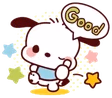 PochaccoThumbsUp emote