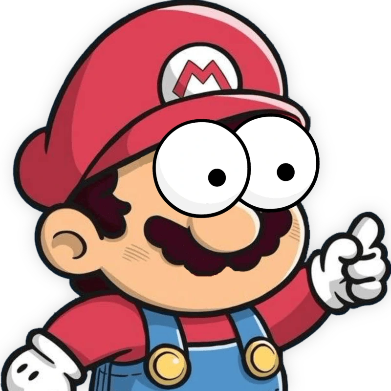 Mario_Stare emote