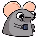 SilentlyJudgingRat emote