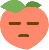 peach_annoyed emoji