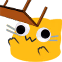 blobcatgooglytableflip emote