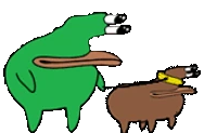 borpaBeWalkingTheDog emote