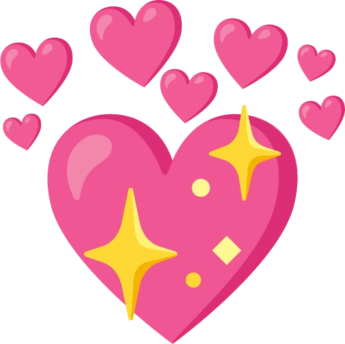 Pinkheart emote