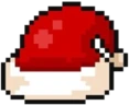 pixel_santa_hat emoji