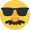 Sunglasses_Disguised emoji