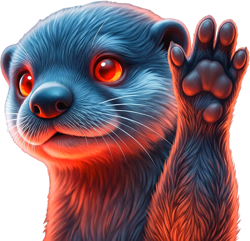 otter_waving_hello emote