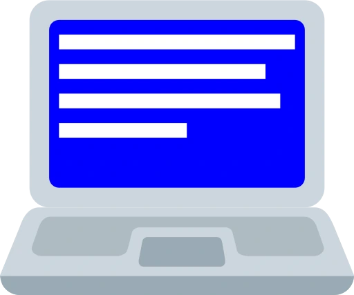 laptop_bsod emote