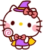 HelloKittyWitch emote