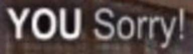 sorry emote