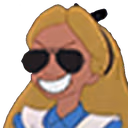 intslAliceCoolin emote