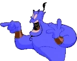 GenieSHOCKED emote