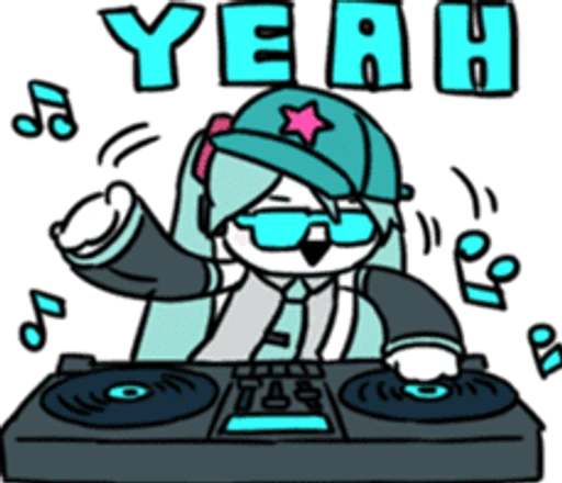 DJMiku emote