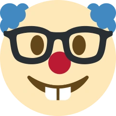 NerdClown emote