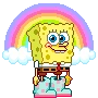 SpongebobRainbow emote