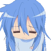 154_KonataYawn emote