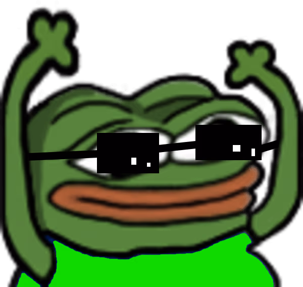 HappyBlindPepe emote