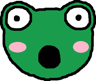 ShockedFrog emote