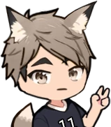 haikyuuosamufox emote