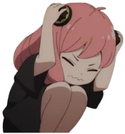 Anya_Afraid emote
