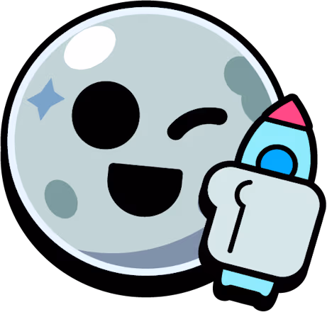 LunarFame_BrawlStars_Pin emote