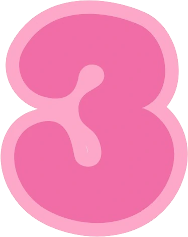 3_pink emoji