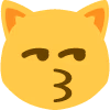 kiss_cat_face emote