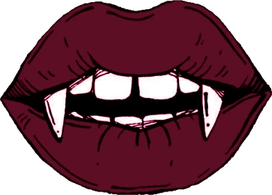 vampiremouthDarkScarlet emote