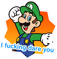 luigi_i_dare_you emote