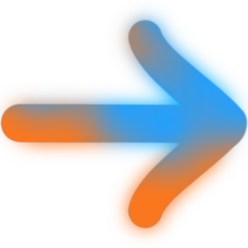 RightArrow_BlueOrange emoji