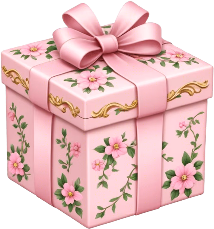 Pinkgift emote