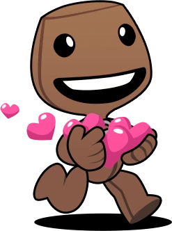 Sackboy_love_to_share emote