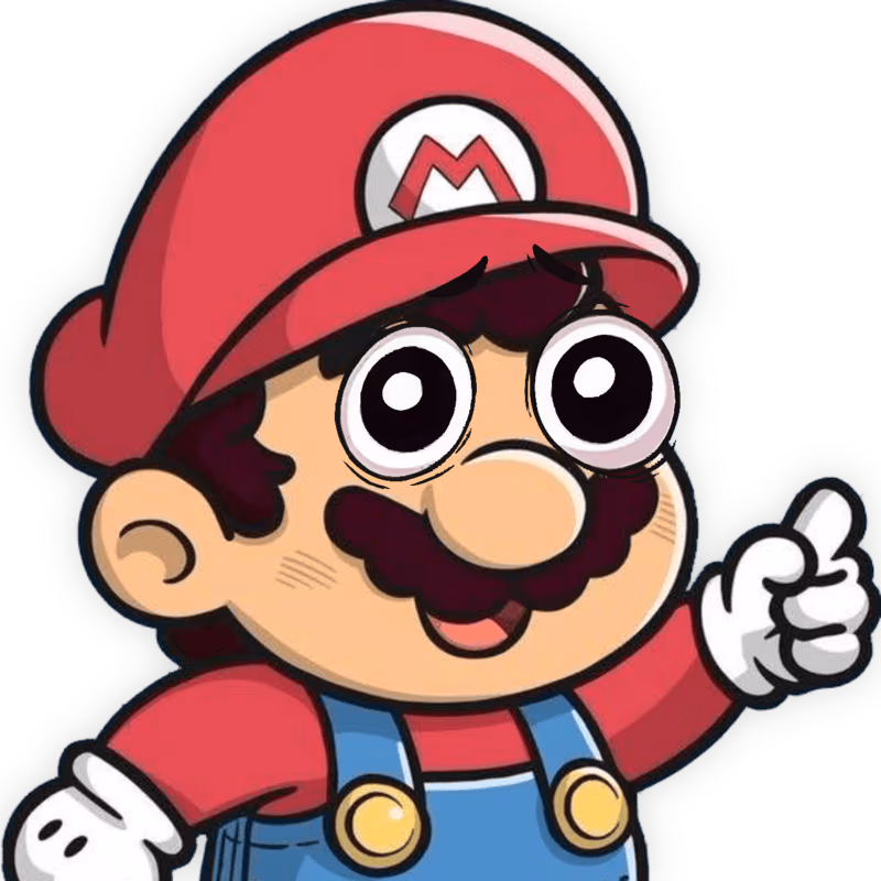 Mario_Smile emote