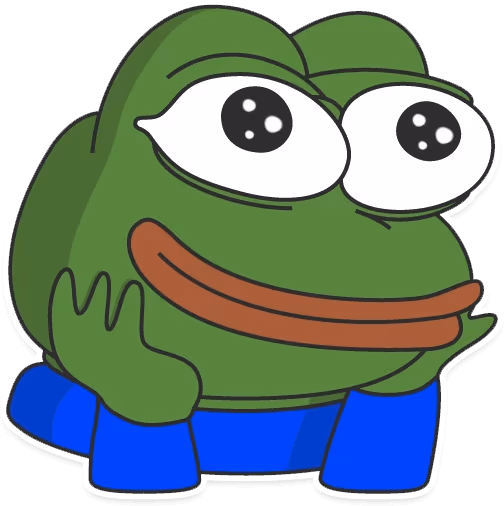 PepeListening emote