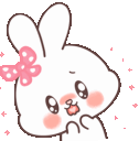 bunny_blush animated emote