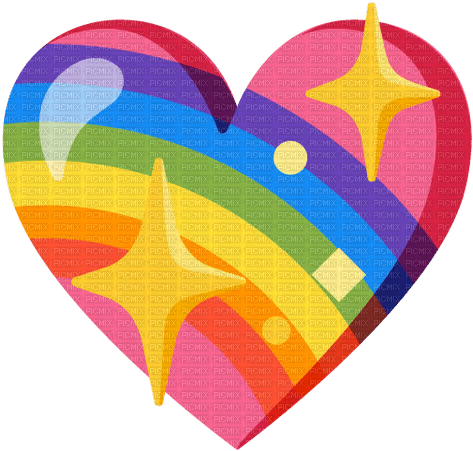 RainbowHeart emote