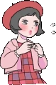 Shy emoji
