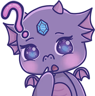Dragon_thinking sticker