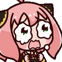 AnyaCry emoji