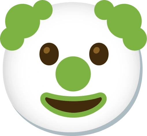 Greenclown emote