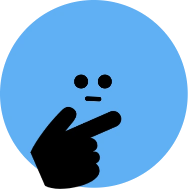 Blue_Face_Counfused_Thinking emote