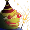 peepoNewYear emote