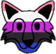 PrideWolfGenderfluid emote