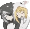 Cuddle emote
