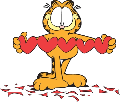 Garfield_love emote