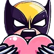 WolverineHeart emote